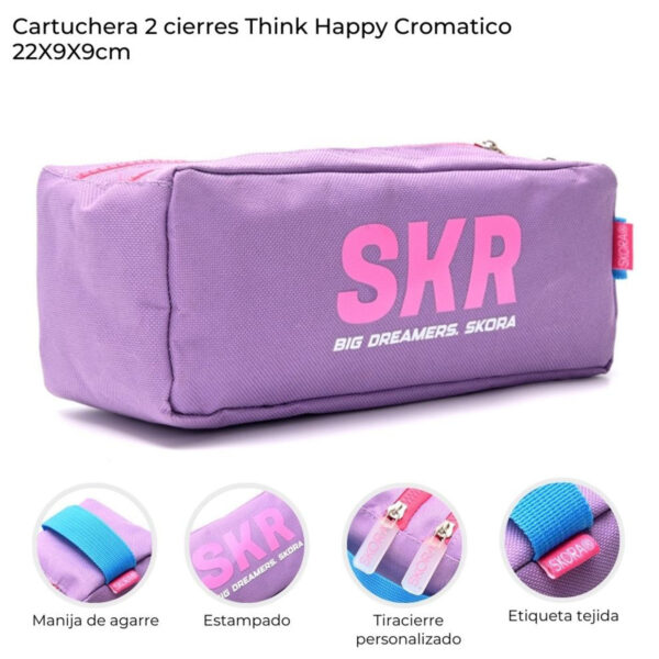 CARTUCHERA DOBLE CIERRE